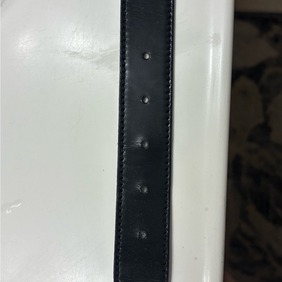 EUC Burberry Checkered Belt with Black Leather Accents - Picture 4 of 6